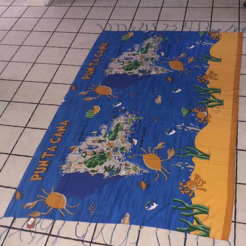 Beach coverup from Dominican Republic;New with tag